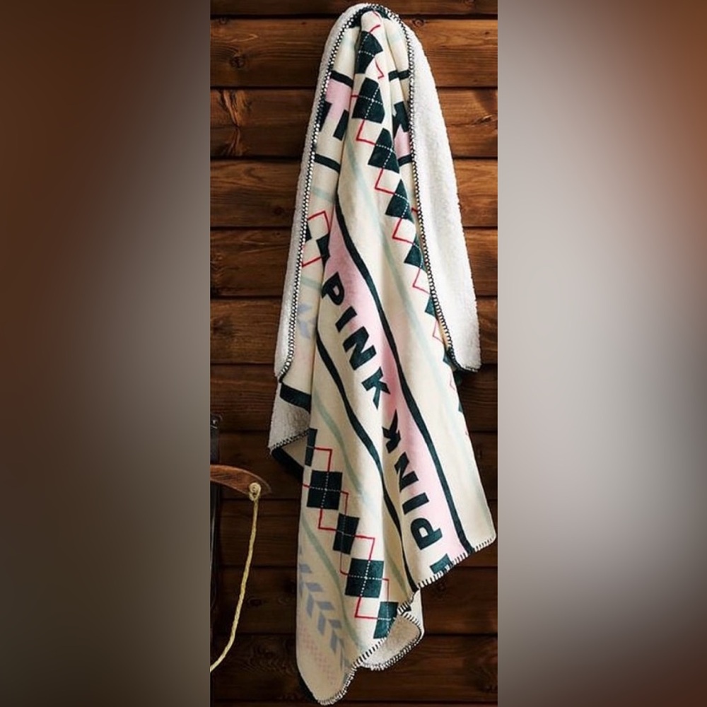 PINK Victoria’s Secret Throw Blanket